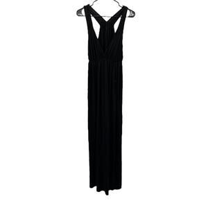 Kenneth Cole Reaction Black Sleeveless Stretchy Pullover‎ Maxi Dress Size M